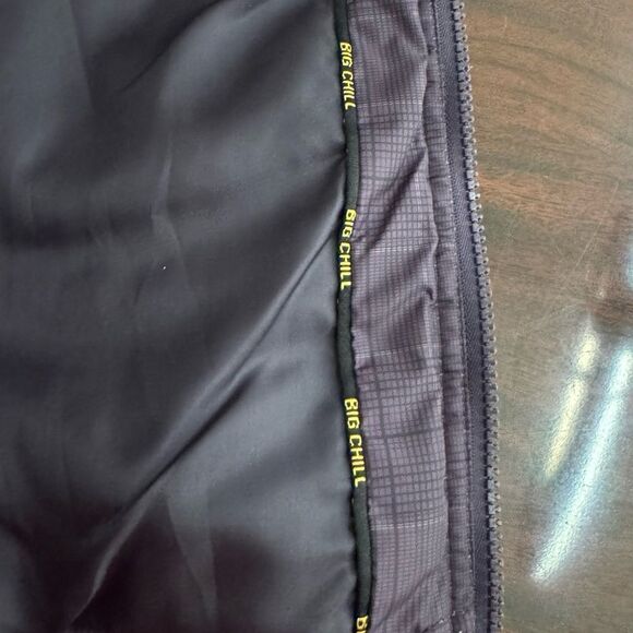 Big Chill Puffer Vest Plaid Sherpa Faux Fur Trim Jacket - Picture 6 of 8